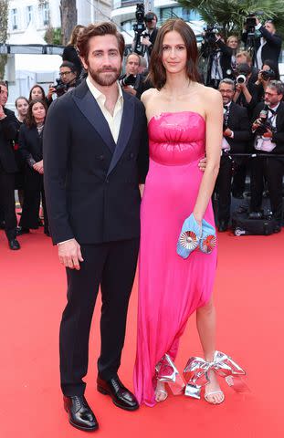 Daniele Venturelli/WireImage Jake Gyllenhaal and Jeanne Cadieu