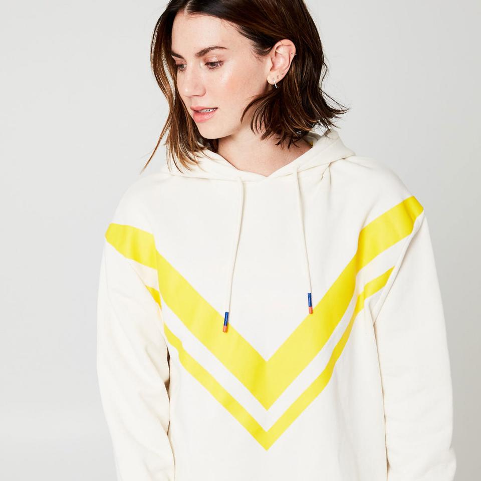 SoulCycle x Tory Sport Terry Chevron Hoodie