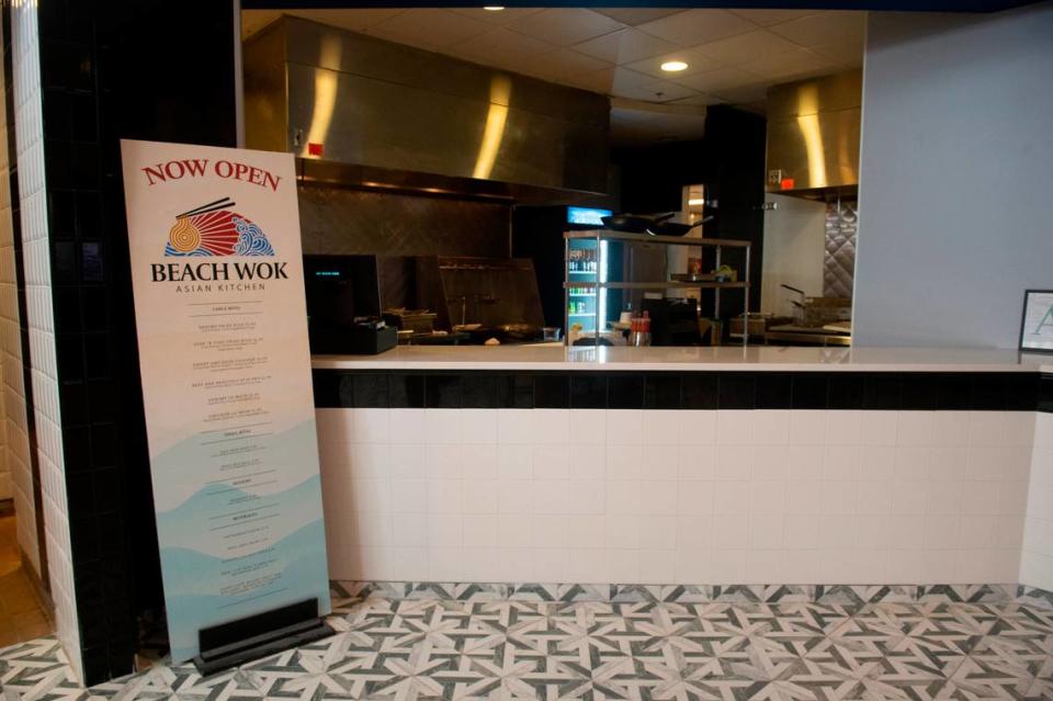 Beach Wok is an Asian inspired restaurant in the former buffet space at Harrah’s Gulf Coast.