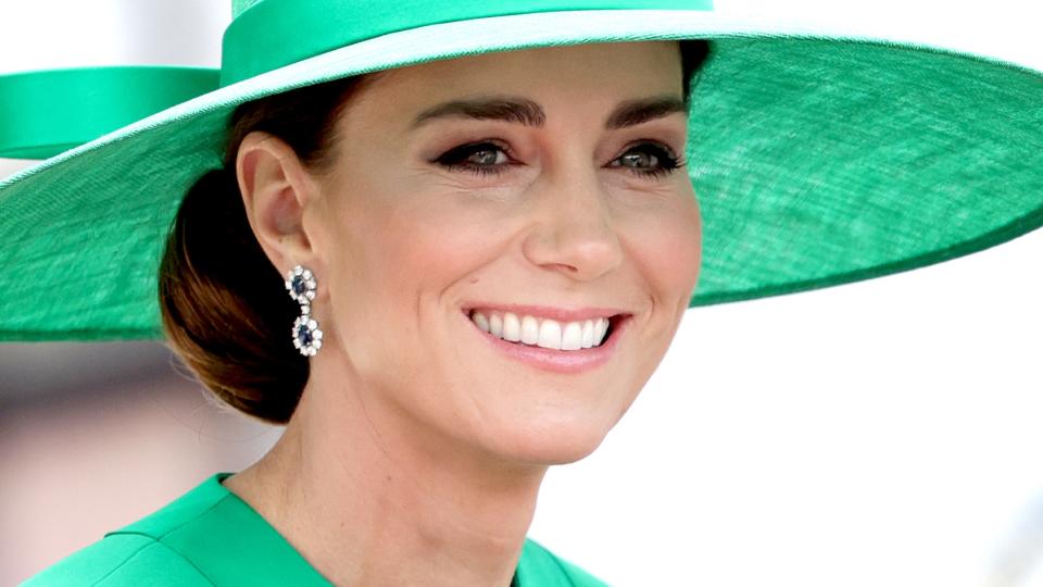 Catherine, Princess of Wales during Trooping the Colour on June 17, 2023 in London, England. Trooping the Colour is a traditional parade held to mark the British Sovereign's official birthday.