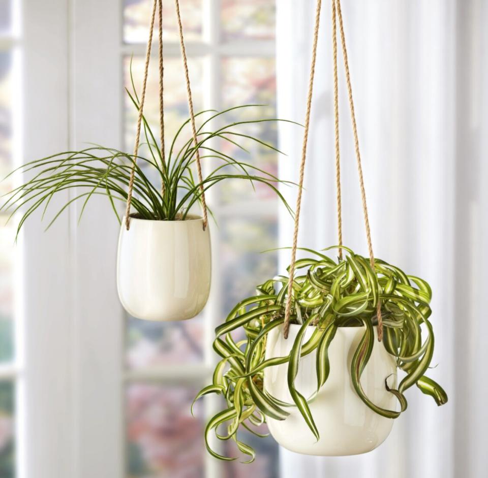 The Lakeside Collection Hanging Ceramic Planter