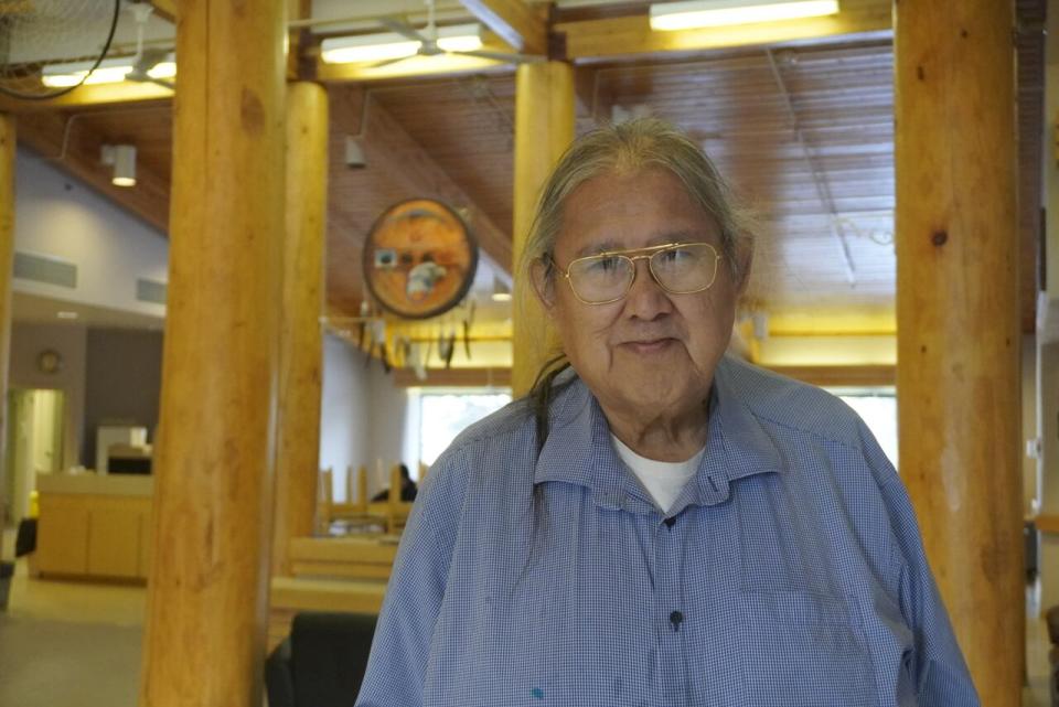 Roy Fabian a Dene elder from the Kátł'odeeche Fırst Natıon in N.W.T.