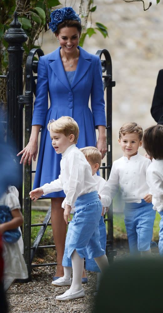 Kate Middleton and Prince George