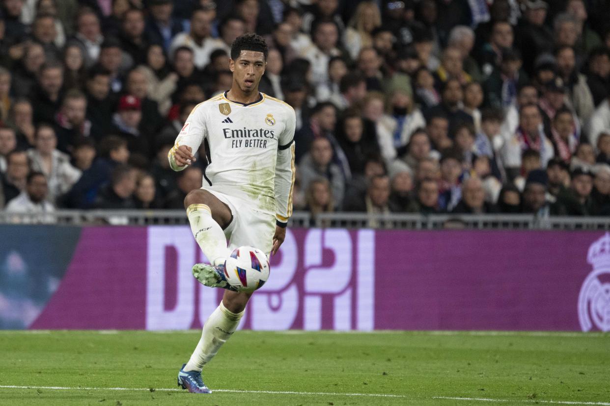 Real Madrid's Jude Bellingham in action. (PHOTO: LALIGA)