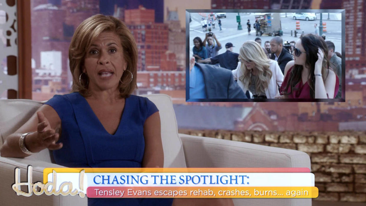 Hoda Kotb on Law and Order (TODAY)