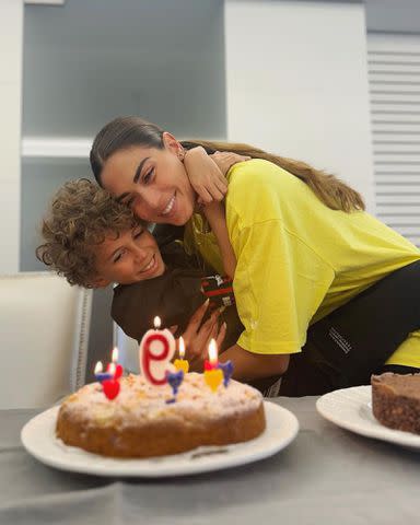 <p>Melissa Satto Instagram</p> Melissa Satta and her son, Maddox Prince