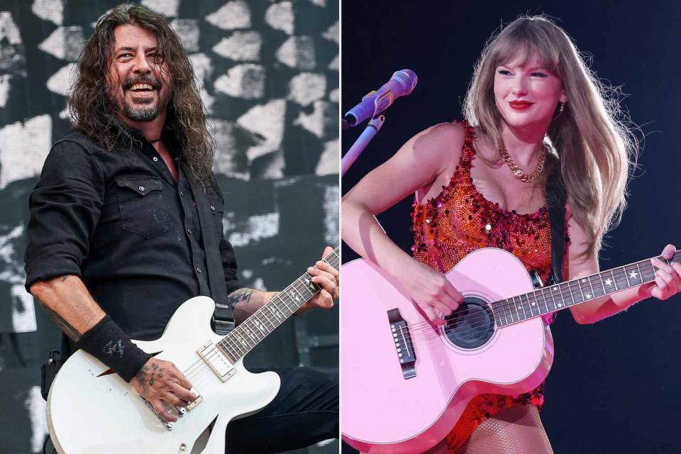 <p>Getty(2)</p> Dave Grohl; Taylor Swift