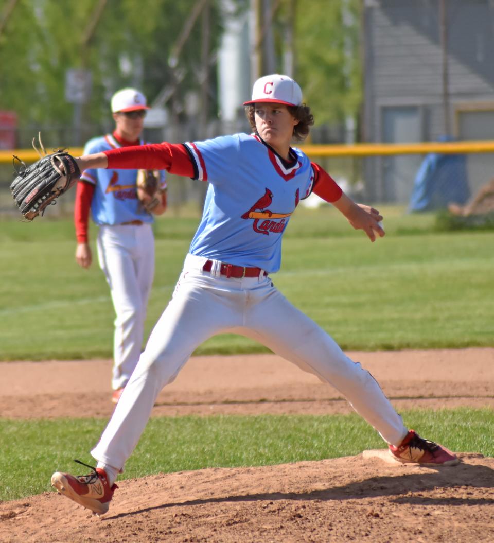 Owen Tappenden, shown here last season, as a big reason the Cardinals took home two wins on Tuesday