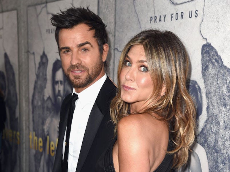 Jennifer Aniston and Justin Theroux