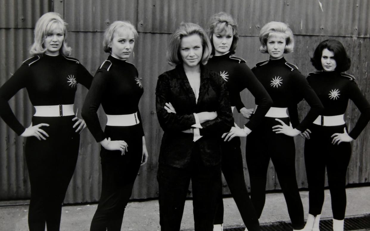 Honor Blackman, who played Pussy Galore,