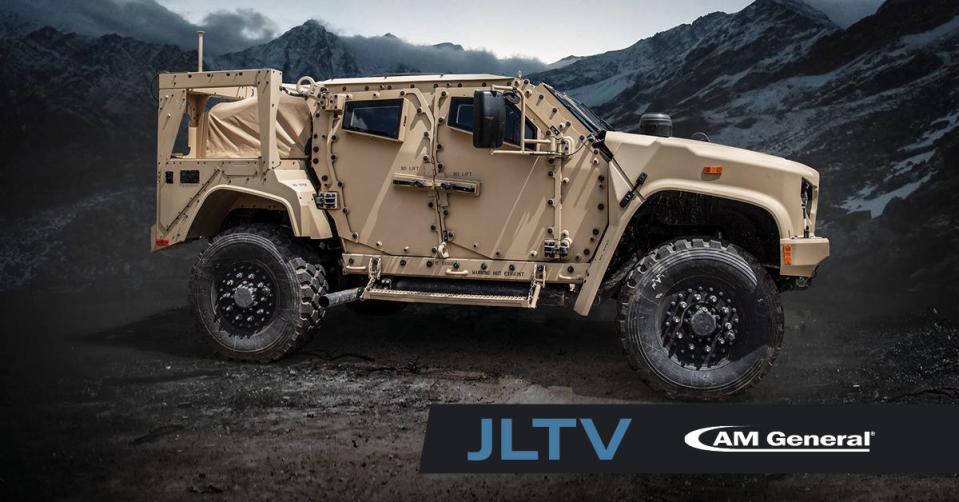 This is the JLTV that AM General will start building for the military