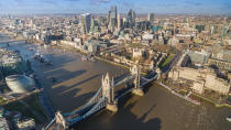 <p>Londres es la ciudad europea donde el alquiler es más caro. Concretamente, cuesta 1.185 euros (1.426 dólares) al mes de media. (Foto: Wikimedia Commons). </p>