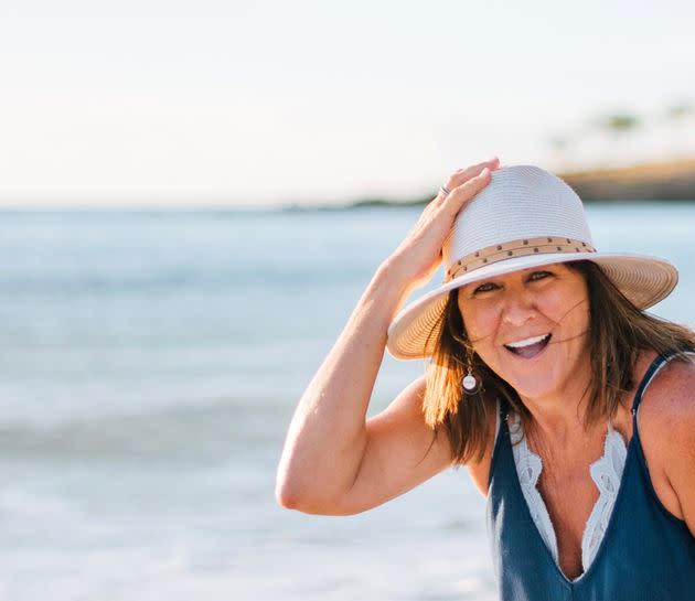 The author in Hawaii celebrating her company’s 30th year in business in July 2019. (Photo: Courtesy of Marci Glidden Savage)