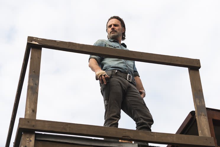 Andrew Lincoln as Rick Grimes