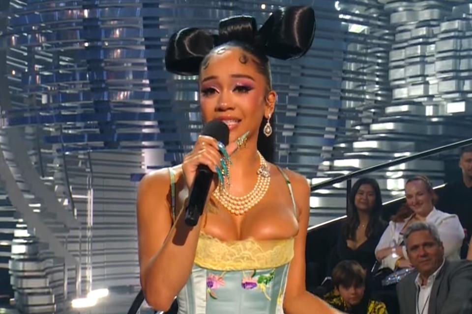 Saweetie at the MTV VMAs