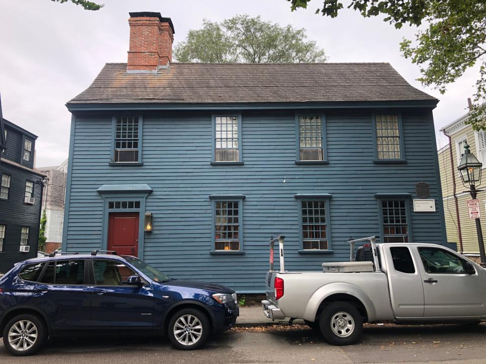 The Simon Pease House is one of the oldest houses in the Newport Restoration Society's collection.
