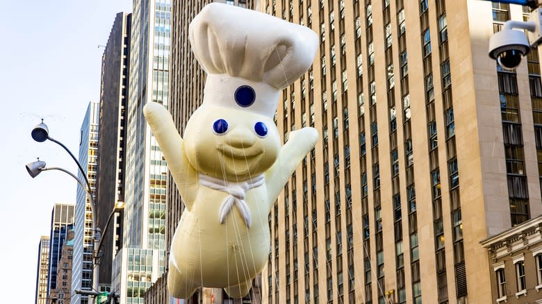 Pillsbury Doughboy parade float