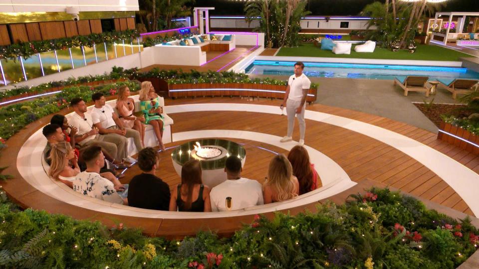 jake talks to the islanders, love island all stars, day 3