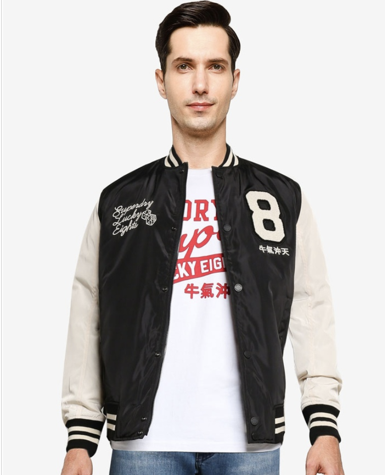 Superdry bomber jacket. (PHOTO: Zalora)