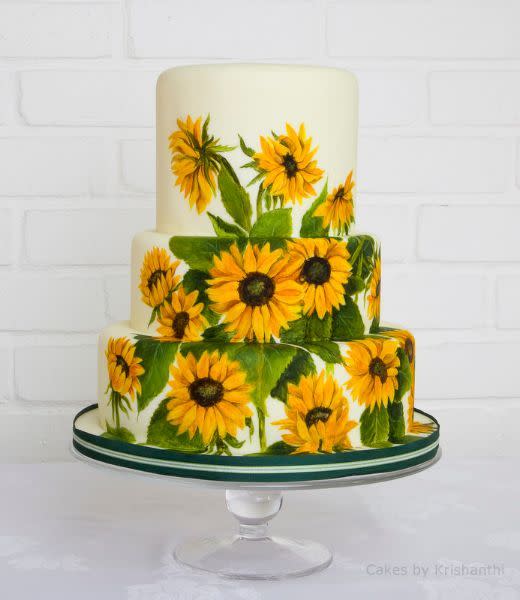 Sunflower fans - this is the cake for you. Bright, bold and beautiful, it’s definitely got the wow-factor. 