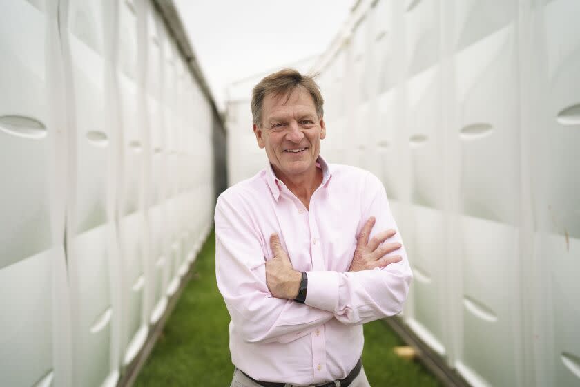 HAY-ON-WYE, WALES - JUNE 5: Michael Lewis, author of The Premonition: A Pandemic Story and Liars Poker, at the Hay Festival on June 5, 2022 in Hay-on-Wye, Wales. (Photo by David Levenson/Getty Images)