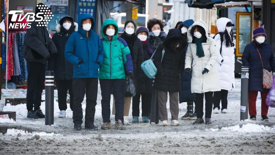 首爾迎來零下18.6度低溫。（圖／達志影像路透社）