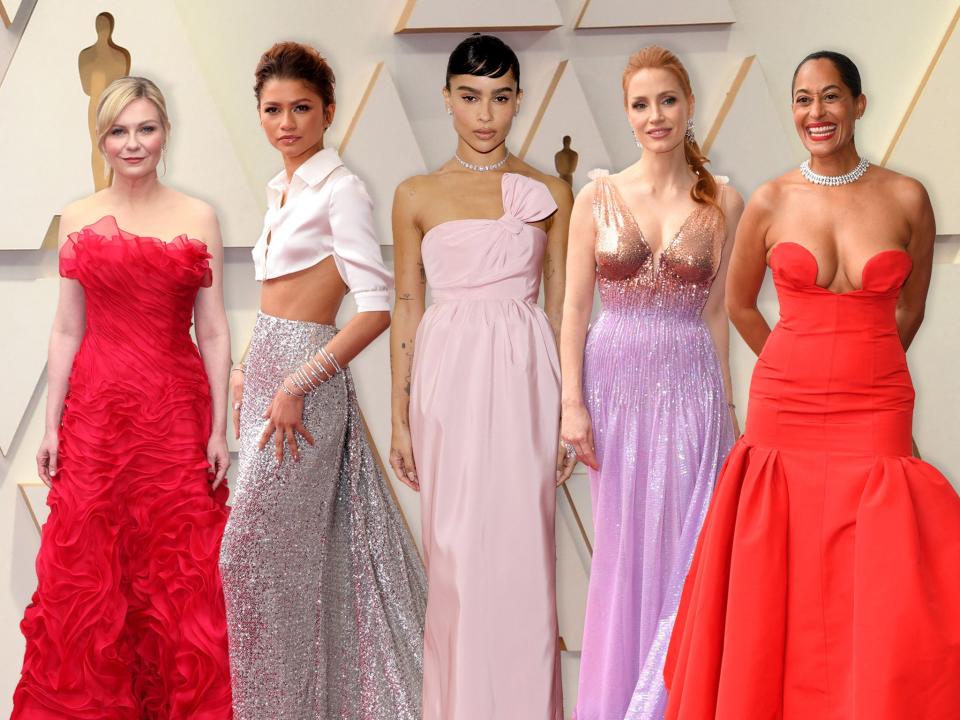 Oscars best-dressed (Getty)