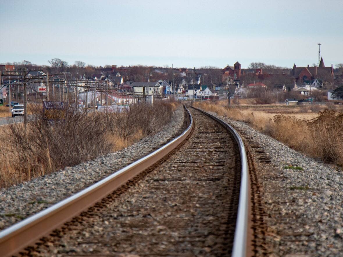 Amherst, N.S., on the border of New Brunswick, is shown. The Nova Scotia government has been urging Ottawa to be responsible for protecting the connection between Nova Scotia and New Brunswick. (Robert Short/CBC - image credit)