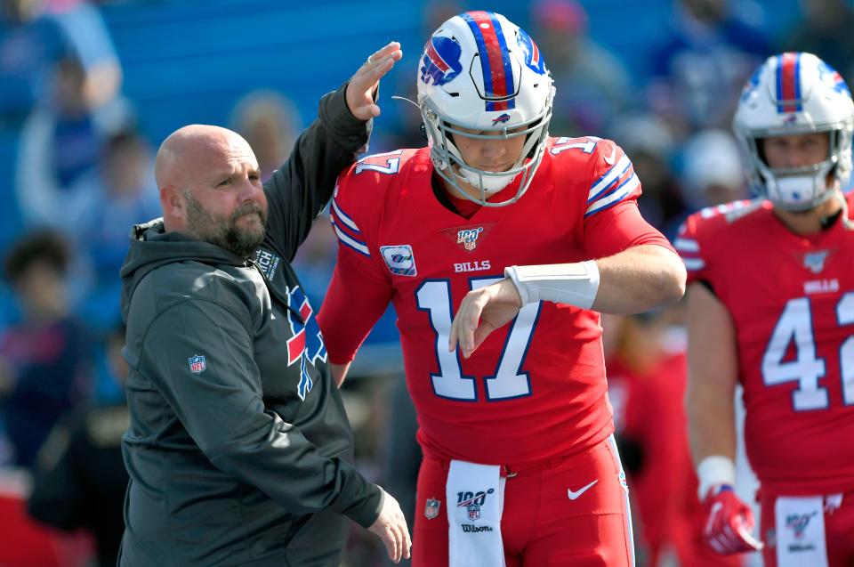 Brian Daboll's offense in 2021 has not been able to establish a run game and it's a big problem now.