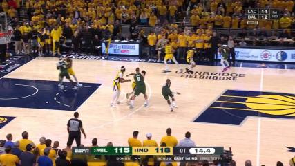 Top Plays from Indiana Pacers vs. Milwaukee Bucks