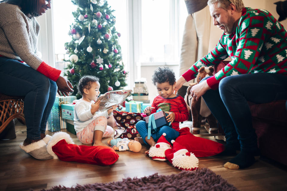 Discovering a stocking brimming with little gifts on Christmas morning is a childhood delight that only gets more exciting with age. (Stock, Getty Images)