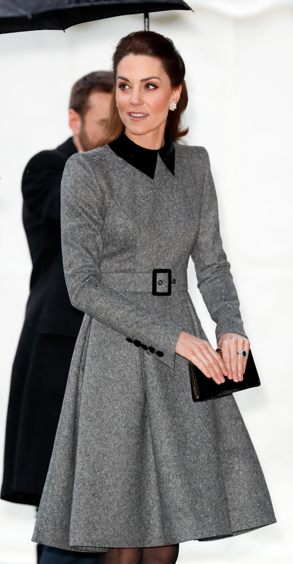 Catherine, Duchess of Cambridge attends the 2020 UK Holocaust Memorial Day Commemorative Ceremony. (Getty Images)