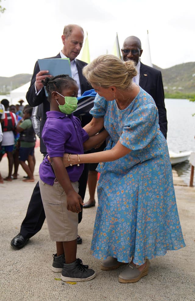 Earl and Countess of Wessex visit to the Caribbean – Day 4