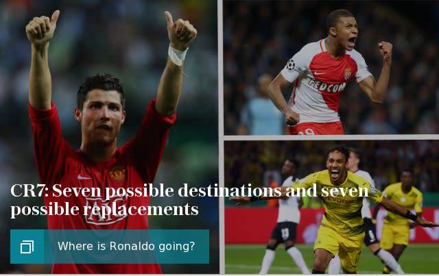Cristiano Ronaldo: Seven potential clubs and seven possible replacements