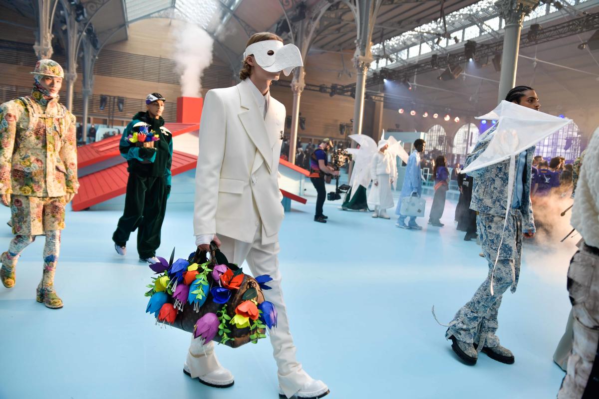 Into the Sky Above: Virgil Abloh Stages His Last Show for Louis Vuitton