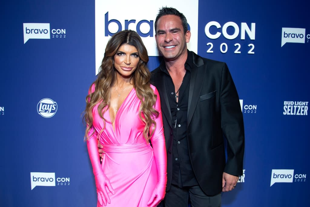 NEW YORK, NEW YORK - OCTOBER 14: Teresa Giudice and Luis Ruelas attend the Legends Ball during 2022 BravoCon at Manhattan Center on October 14, 2022 in New York City. (Photo by Santiago Felipe/Getty Images)