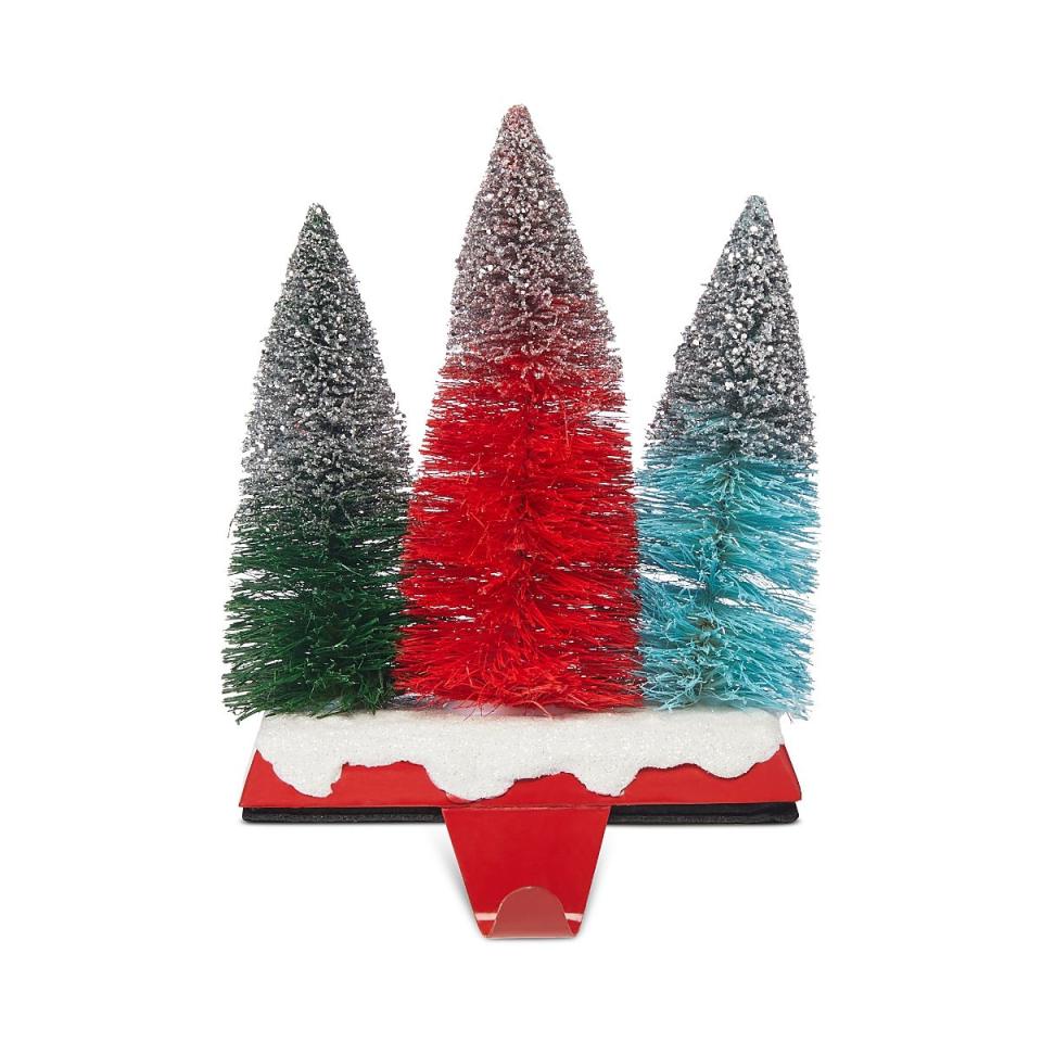 5) Bloomingdale's Tree Stocking Holder