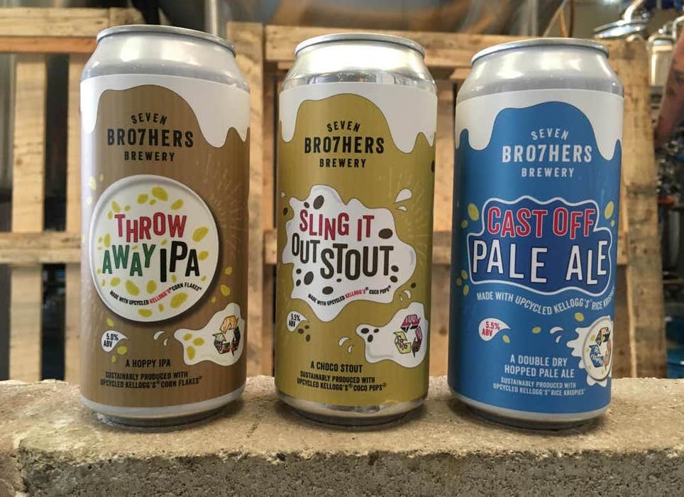 Calling all cereal fanatics, a range of beers made from cereal has landed [Photo: Seven Bro7hers] 