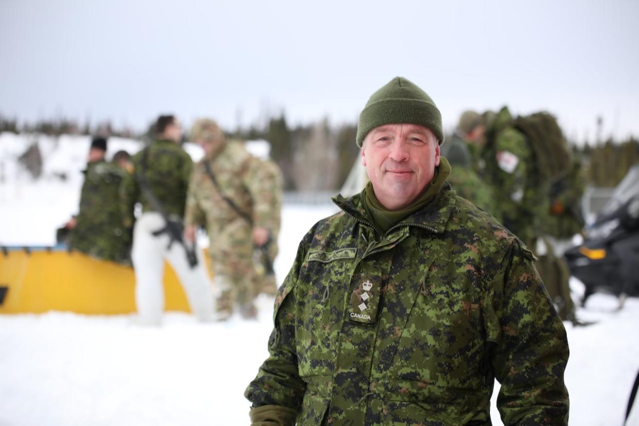 Colonel Ray Dufour is the Commandant of the 37 Canadian Brigade Group, based in New Brunswick.  (Heidi Atter/CBC - image credit)