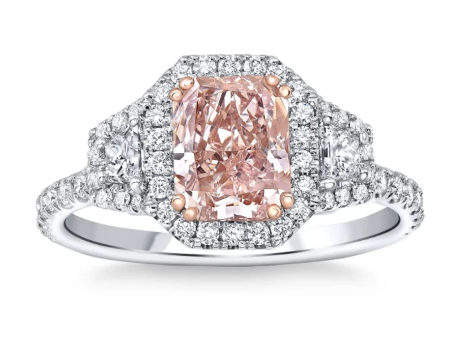 Pink Diamond Ring