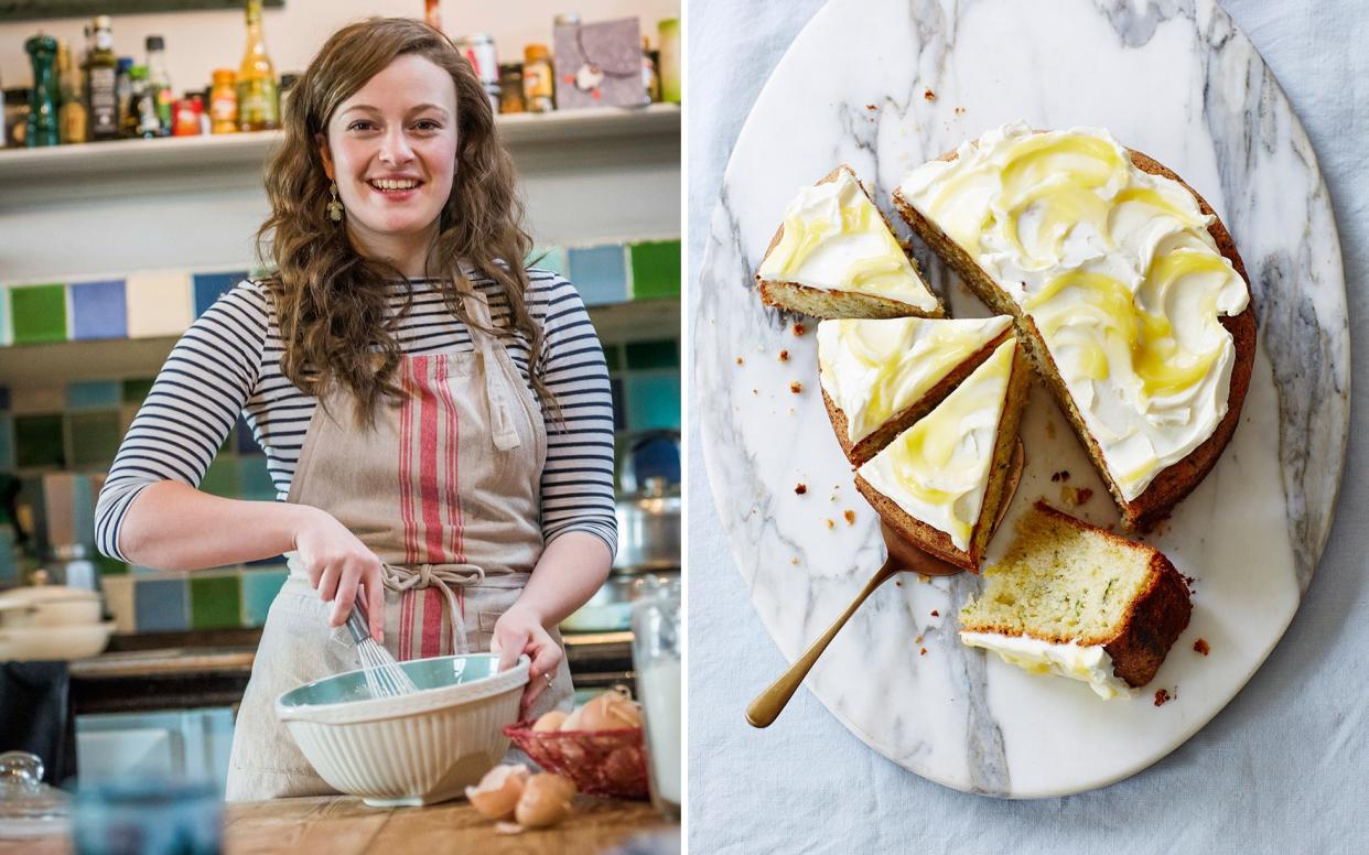 Flora vows to put bounties from the garden to good use at her new bakery - Chris Watt; Charlotte Tolhurst