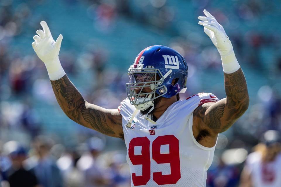 Giants defensive lineman Leonard Williams