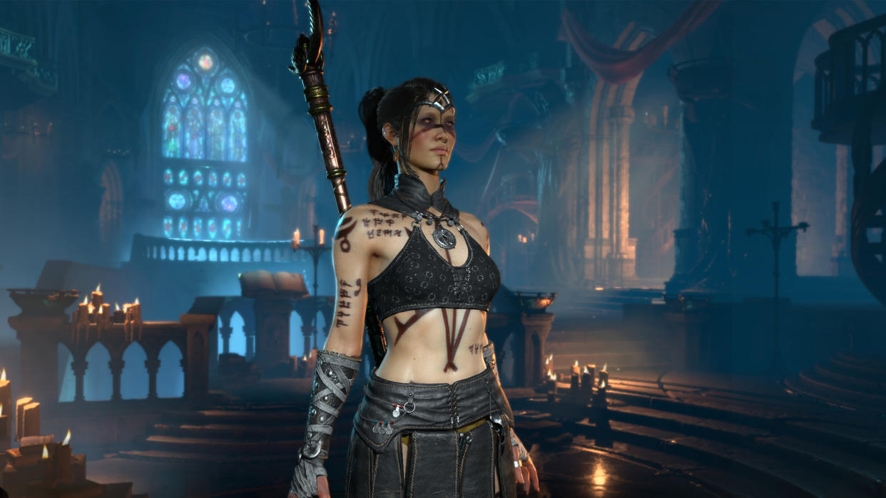  Diablo 4 female Sorcerer Blizzard image 