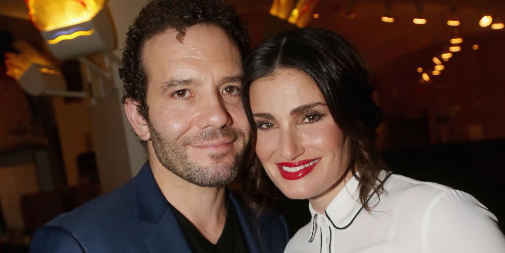 idina menzel and husband aaron lohr