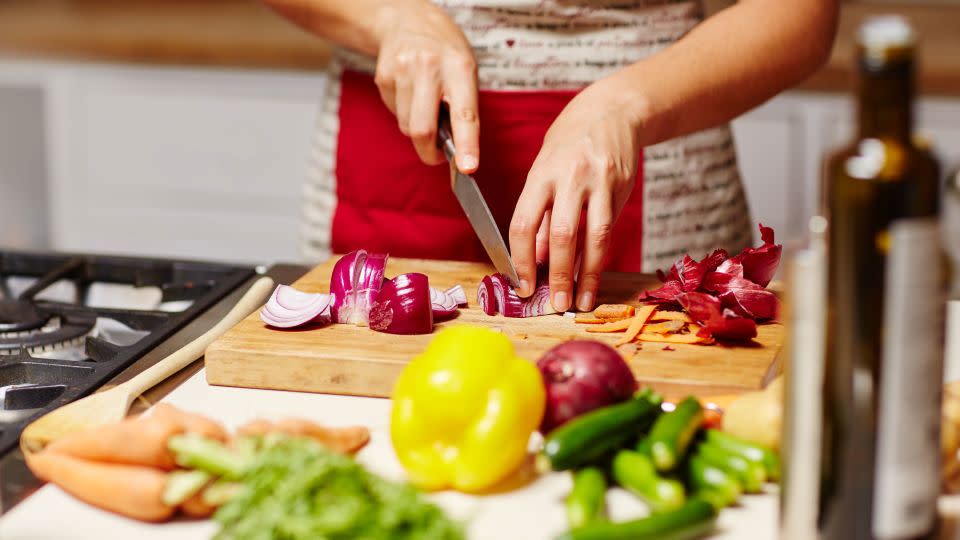 Each increase in the adherence to the Mediterranean diet extended life for women, the new study found. - Goodboy Picture Company/E+/Getty Images