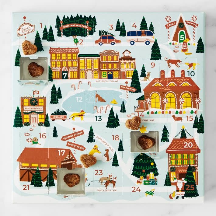 <p><a href="https://go.redirectingat.com?id=74968X1596630&url=https%3A%2F%2Fwww.williams-sonoma.com%2Fproducts%2Fdog-advent-calendar&sref=https%3A%2F%2Fwww.countryliving.com%2Fshopping%2Fgifts%2Fg38067263%2Fbest-pet-advent-calendars%2F" rel="nofollow noopener" target="_blank" data-ylk="slk:Shop Now;elm:context_link;itc:0;sec:content-canvas" class="link ">Shop Now</a></p><p>Dog Advent Calendar </p><p>williams-sonoma.com</p><p>$17.99</p>