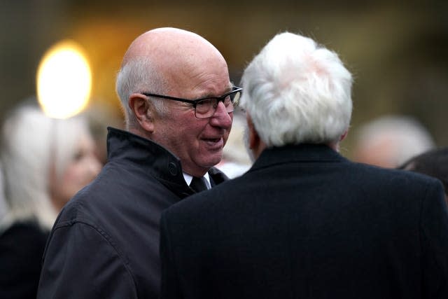 Sir Bobby Charlton funeral