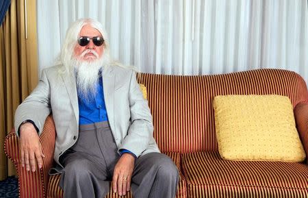 Musician Leon Russell poses for a portrait in New York June 15, 2011. Russell toiled in obscurity for decades, until recording with Elton John brought him an unlikely hit, but says he was never bitter his fame disappeared because that's just what happens to aging rockers. Picture taken June 15. REUTERS/Lucas Jackson/File Photo