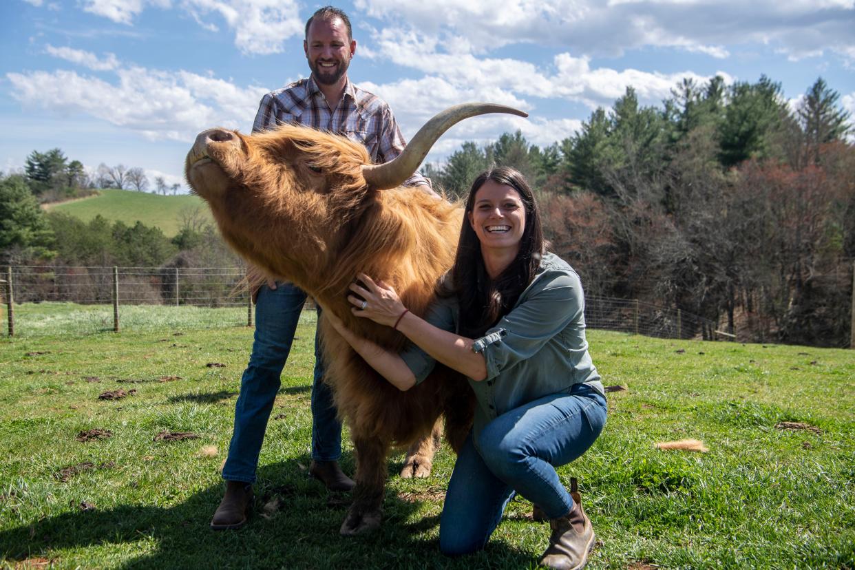 Chef Taylor and Fran Montgomery have a lot on their plates between owning and managing operations at their home, Montgomery Sky Farm in Leicester, and delivering farm fresh ingredients to the plates of diners at Urban Wren restaurant in Greenville, South Carolina.