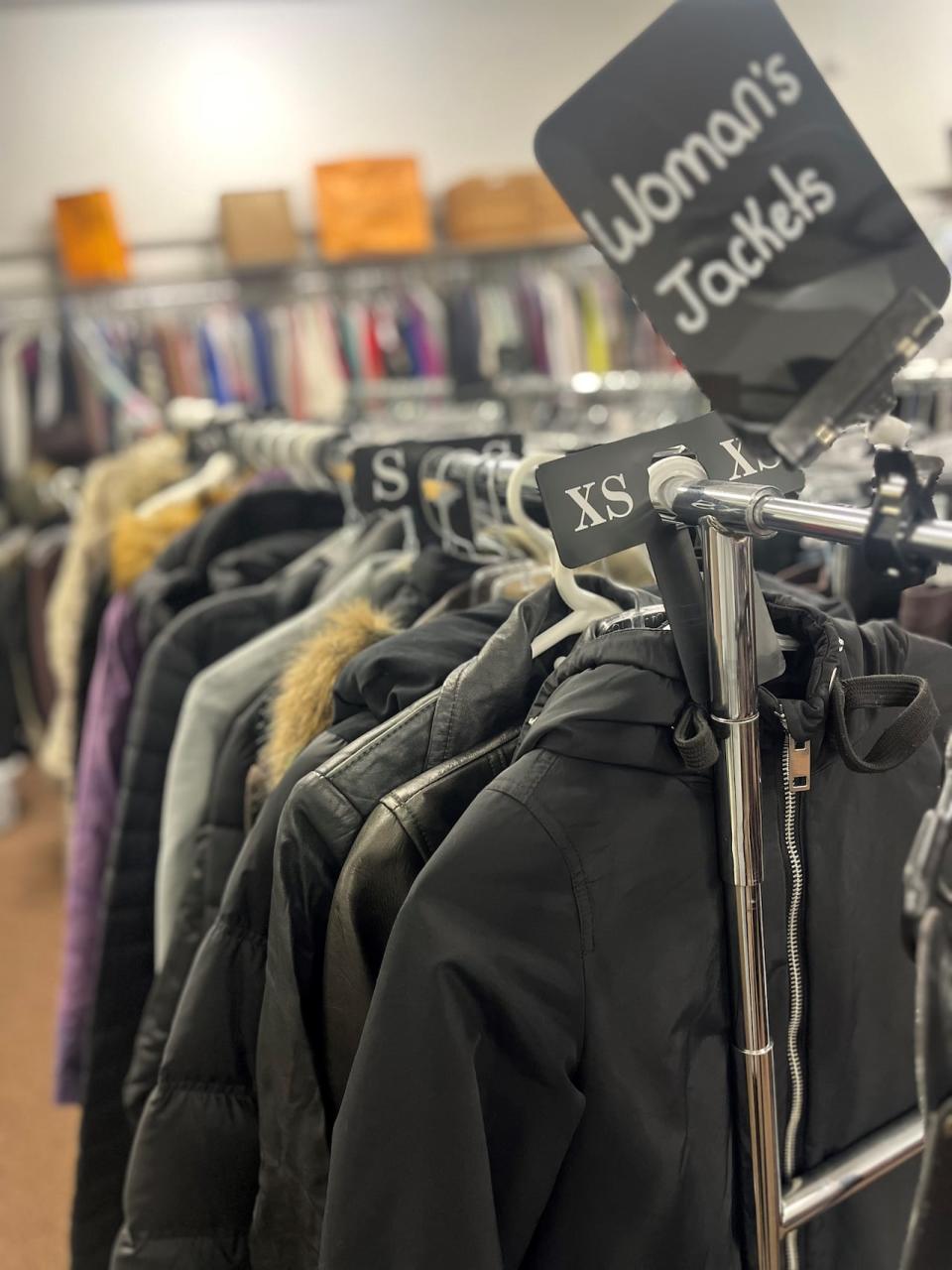 Haven on the Queensway offers seasonal clothing free of charge for individuals and families going through a crisis, but director of operations Aretha Khaloo says the charity is struggling to keep up with demand.